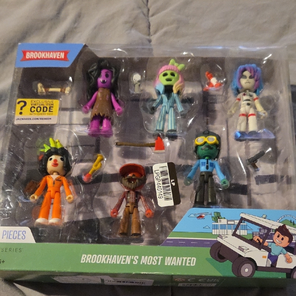 Most Wanted Action Figures Set - Multicolor